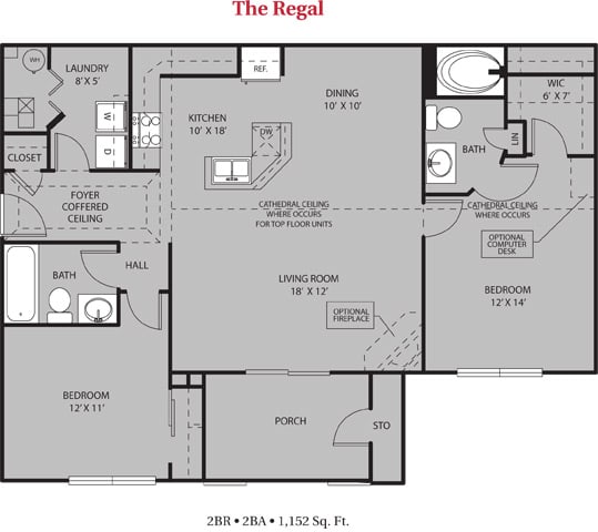 Floor Plan  The Regal
