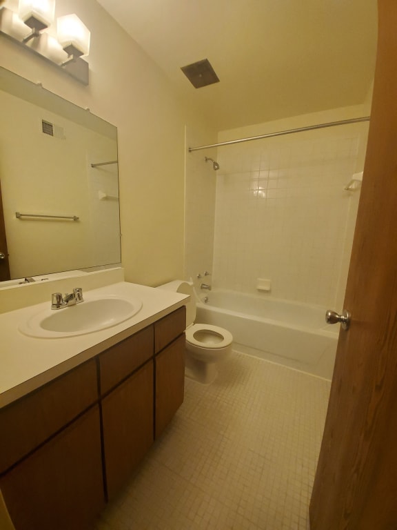Bathroom at Westwood Village Apartments, Westland, MI