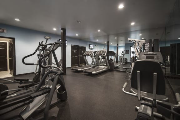 Fully Equipped Fitness Center at Westwood Village Apartments, Westland, 48185