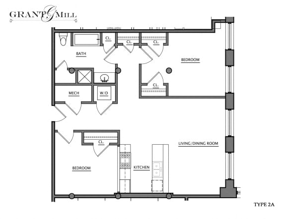 Grant Mill Floor Plan
