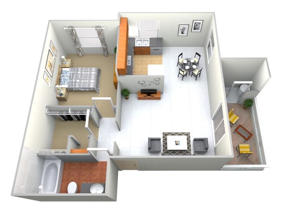 Mariner Village 1 Bed 1 Bath