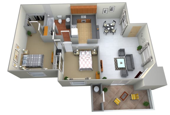 Mariner Village 2 Bed 1 Bath rev1