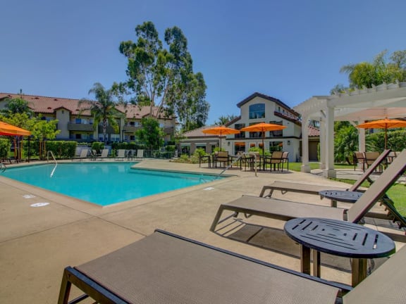 Patio at Legends at Rancho Belago, Moreno Valley