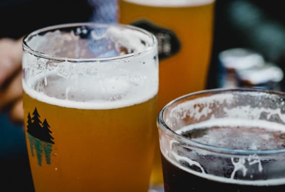 beers at Legends at Rancho Belago, California
