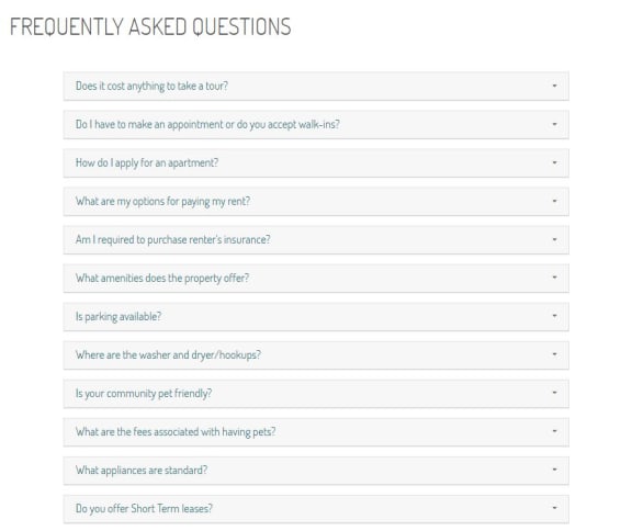 FAQ at Legends at Rancho Belago, Moreno Valley, CA