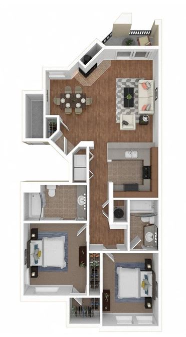 Floor plan 3 at Legends at Rancho Belago, Moreno Valley