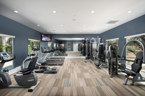 Gym time at Legends at Rancho Belago, Moreno Valley, CA, 92553