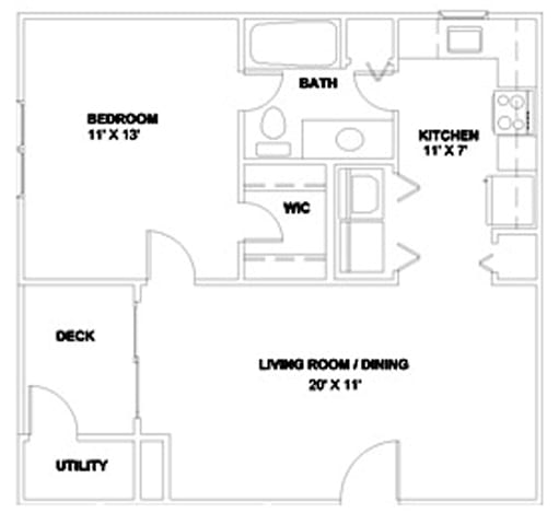  Floor Plan The Brightleaf 610