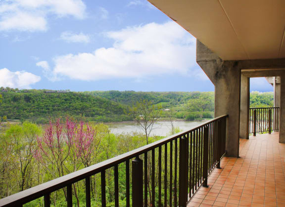 Oversized Patios and Balconies at Indian Lookout Apartments, Cincinnati, OH