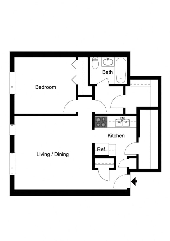 Rolling Hills apartments, St. Paul, Minnesota