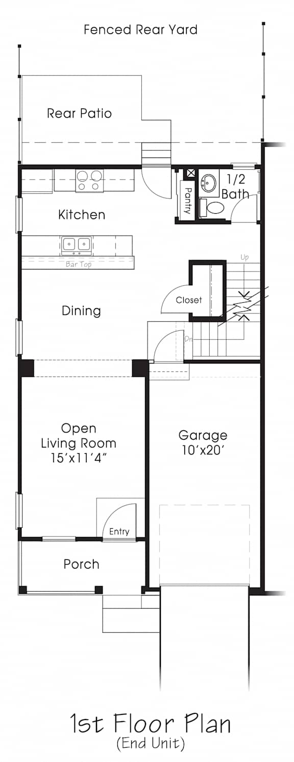 1st Floor Plan
