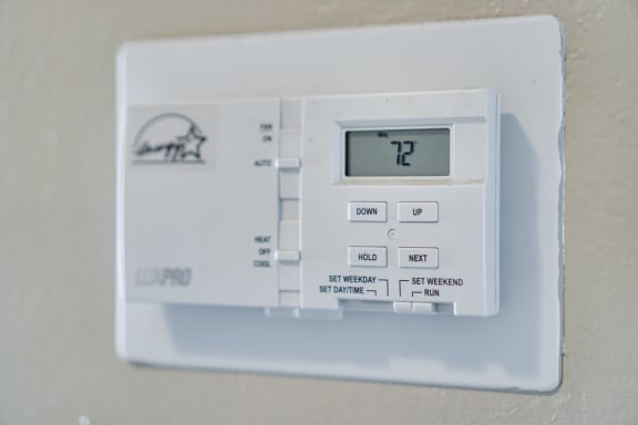 Electronic Thermostat at Highlander Park Apts, Riverside