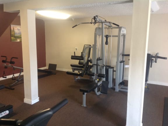 World-Class Fitness Center at Highlander Park Apts, Riverside, CA