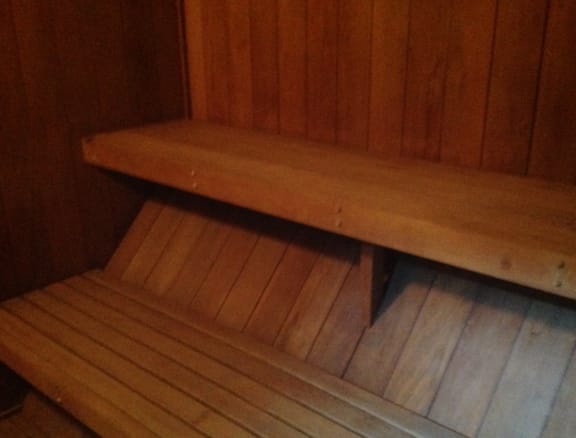 Sauna Setting at Highlander Park Apts, California