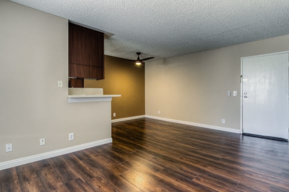 Faux Wood Flooring at Joro Properties, Hollywood, CA, 90046