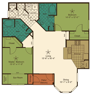 two bedroom luxury pearland apartments