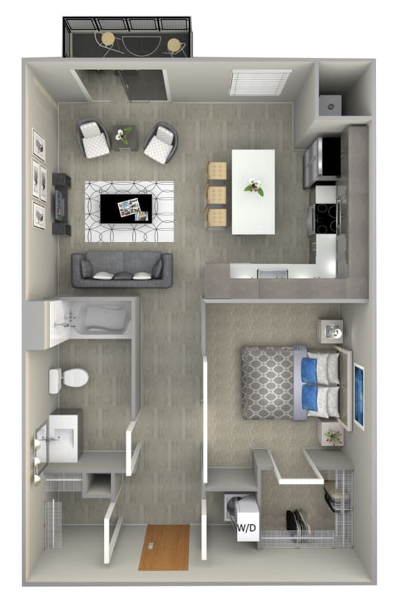 Pen A floor plan-The Preserve at Normandale Lake