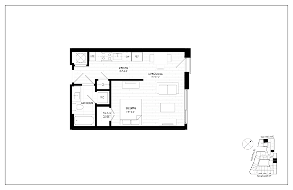 A black and white image of a floor plan of a house.