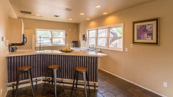 Arboretum clubhouse with kitchen