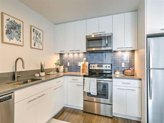Kitchen Appliances at The Fowler, Boise