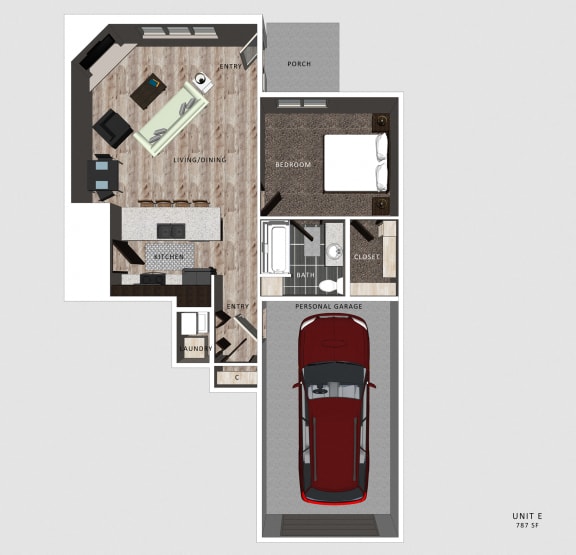 Embry floor plan- The Villas at Falling Waters