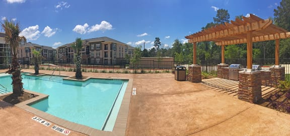 new pool with sun shelf in conroe texas new pool with sunshelf in conroe texas