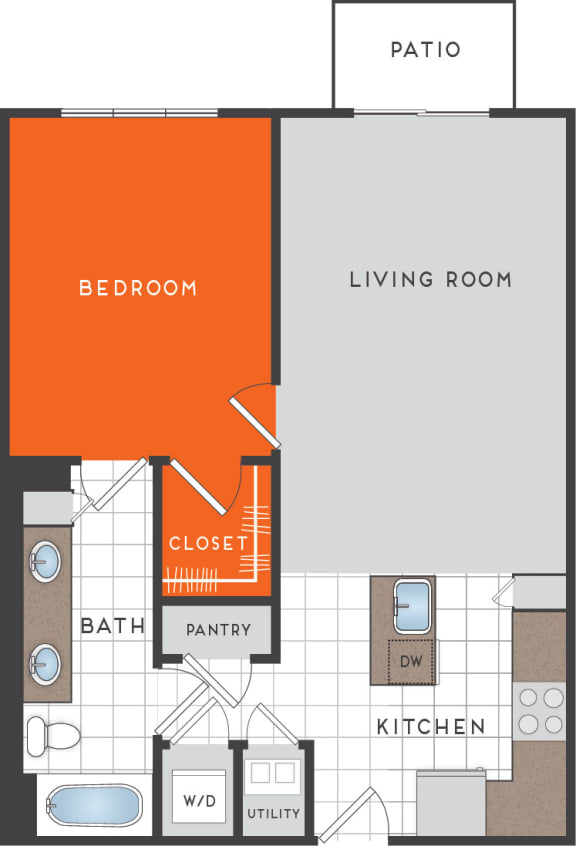 A2 Floor Plan at Berkshire Coral Gables, Florida