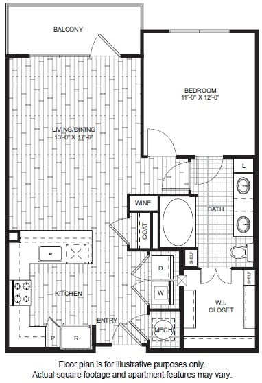 A7 Floor Plan at Windsor CityLine