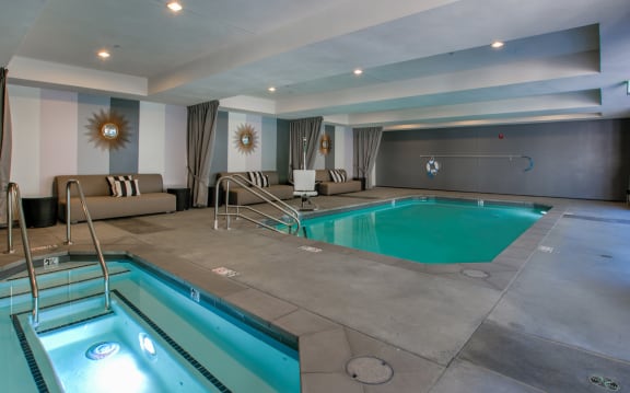 Refreshing Pool and Reinvigorating Spa at Legendary Glendale Apartments, Glendale