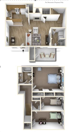 Springfield, OR Brentwood Estates Brentwood 3 bedroom 2 baths
