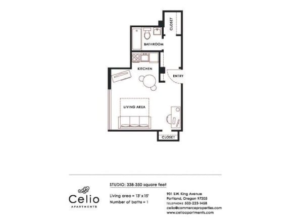 Floor Plan  a floor plan of a house with a bedroom and a living room