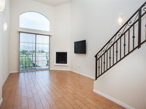 High ceilings at The Verandas, Canoga Park, CA, 91304