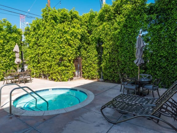 Hot Tub at The Verandas, Canoga Park, California