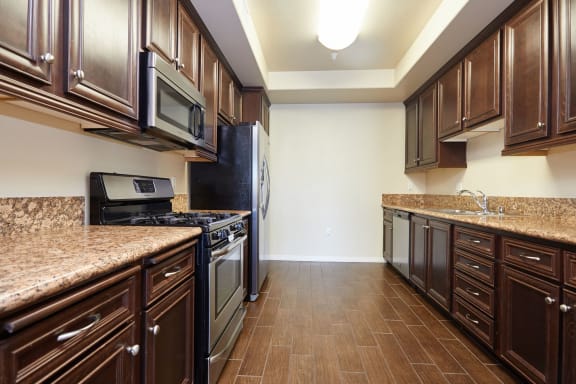Kitchen at The Verandas, Canoga Park, CA, 91304
