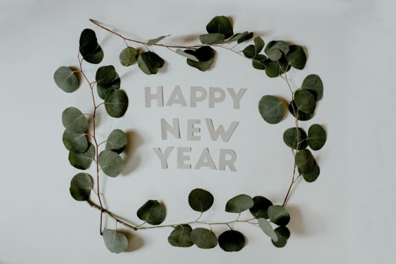 New year at The Verandas, Canoga Park, California