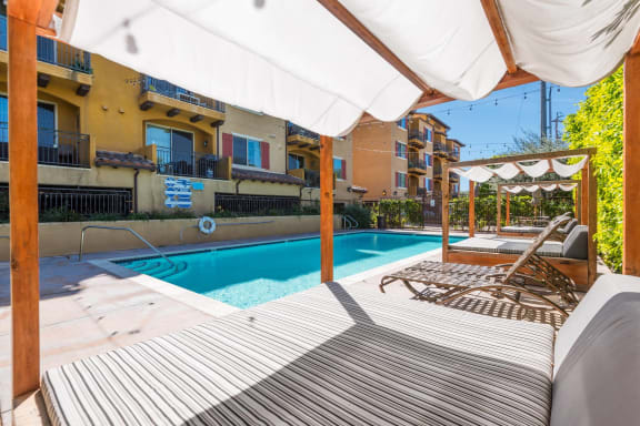 Pool at The Verandas, Canoga Park, California