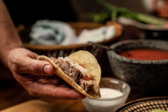 Tacos at The Verandas, Canoga Park, CA