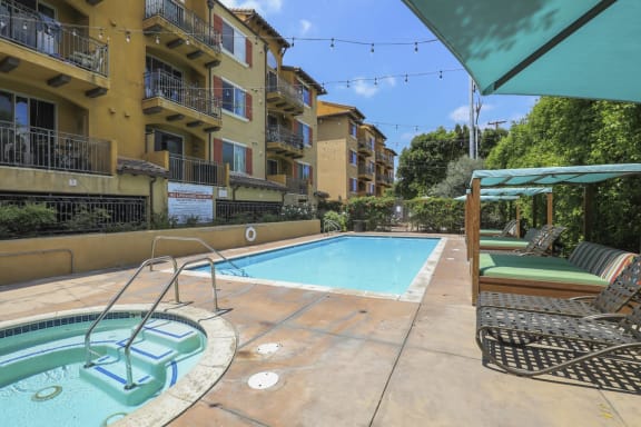Pool at The Verandas, California