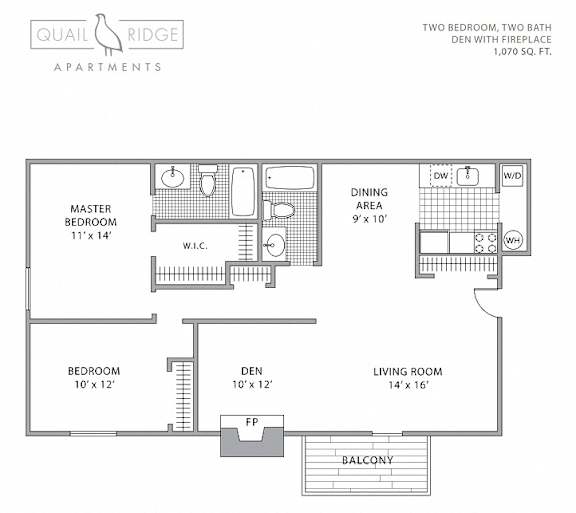 2 bed 2 bath B at Quail Ridge, New Jersey