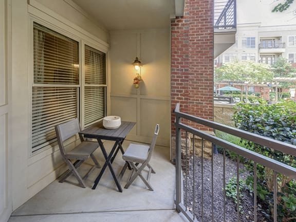 Expansive Private Patio/Balcony at 712 Tucker, Raleigh