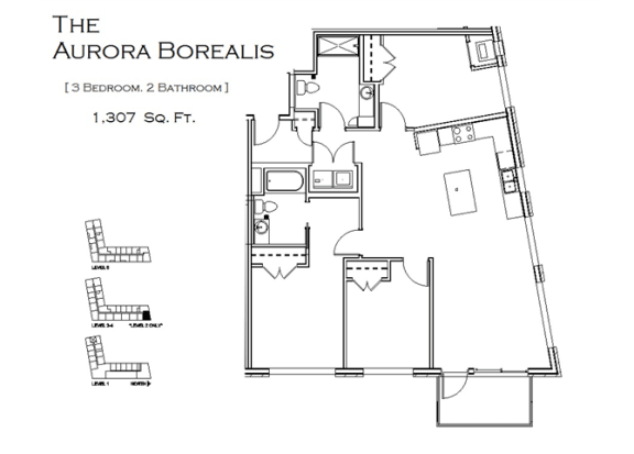 the aurora borealis lighthouse loft floor plan