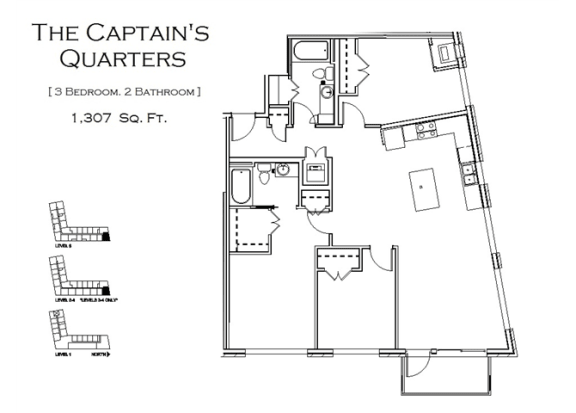 the captains quarters lighthouse loft floor plan