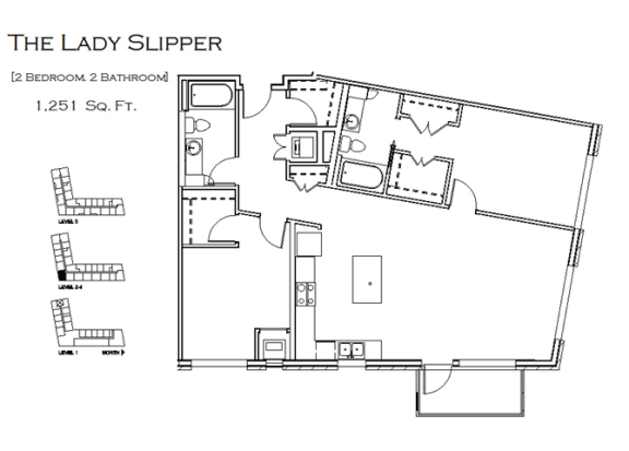 the lady slipper lighthouse loft floor plan