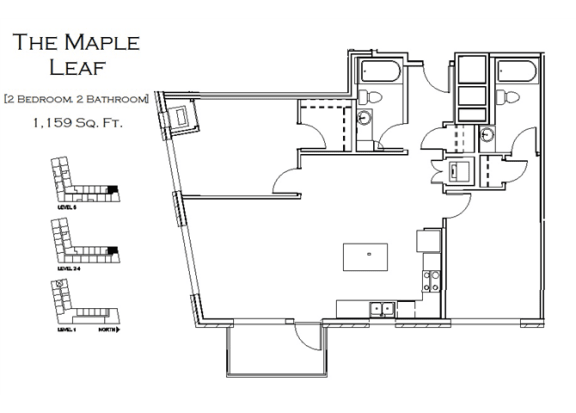 the maple leaf lighthouse loft floor plan