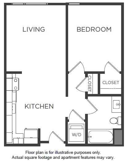 A8 Floor Plan at Mission Bay by Windsor
