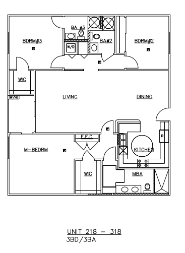 Units 218 - 318