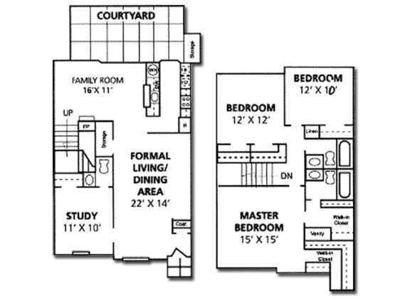 Le Montreaux Concierge Community Palacio floor plan at Le Montreaux A Concierge Community, Austin, 78759