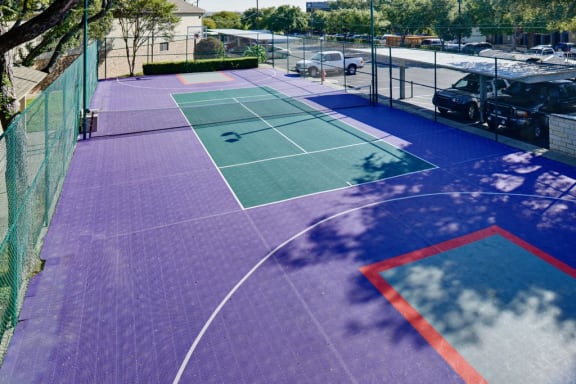 Sport Court at Juniper Springs A Concierge Community, Austin, TX, 78731