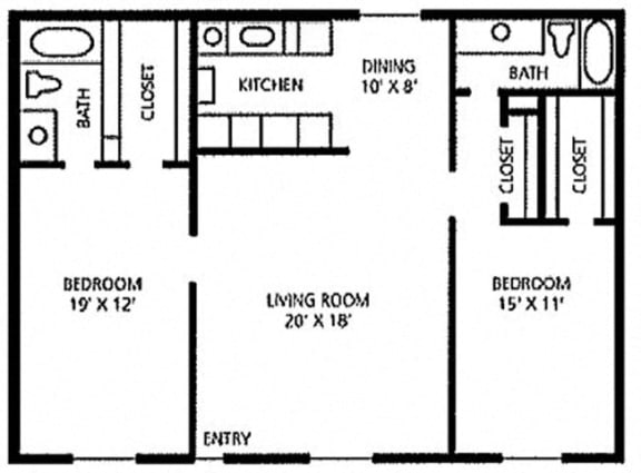 Juniper Springs Concierge Community Magnolia floor plan at Juniper Springs A Concierge Community, Austin, Texas
