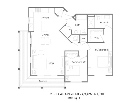 Willoughby Estates, Holt, MI - Manor Home - 2 Bed Corner